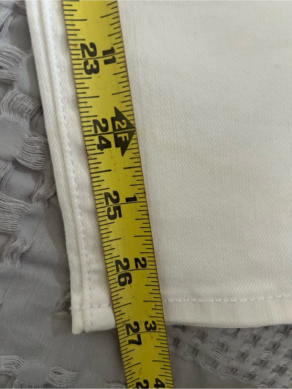 American Eagle Outfitters White Super Stretch Jegging Pants 4 Short Low Rise - Picture 13 of 13